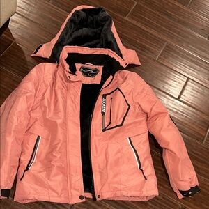 Superdry Women's Pink Puffer Jacket